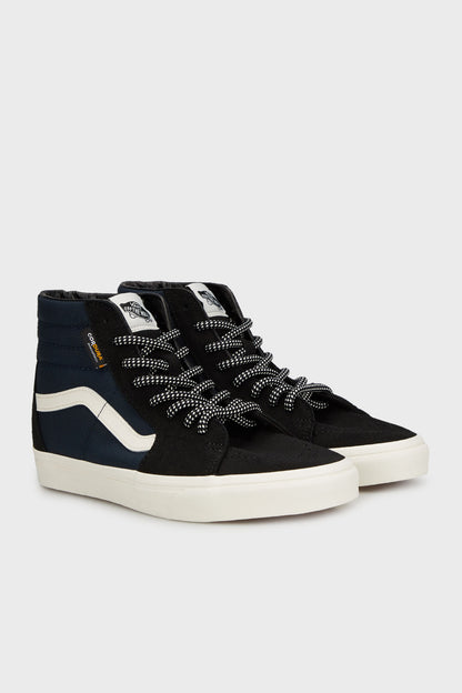 Vans SK8-Hi Logolu Bilekli Sneaker Unisex Ayakkabı VN000CMXLKZ1 SİYAH-LACİVERT