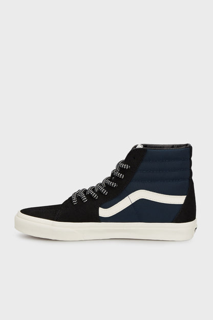 Vans SK8-Hi Logolu Bilekli Sneaker Unisex Ayakkabı VN000CMXLKZ1 SİYAH-LACİVERT