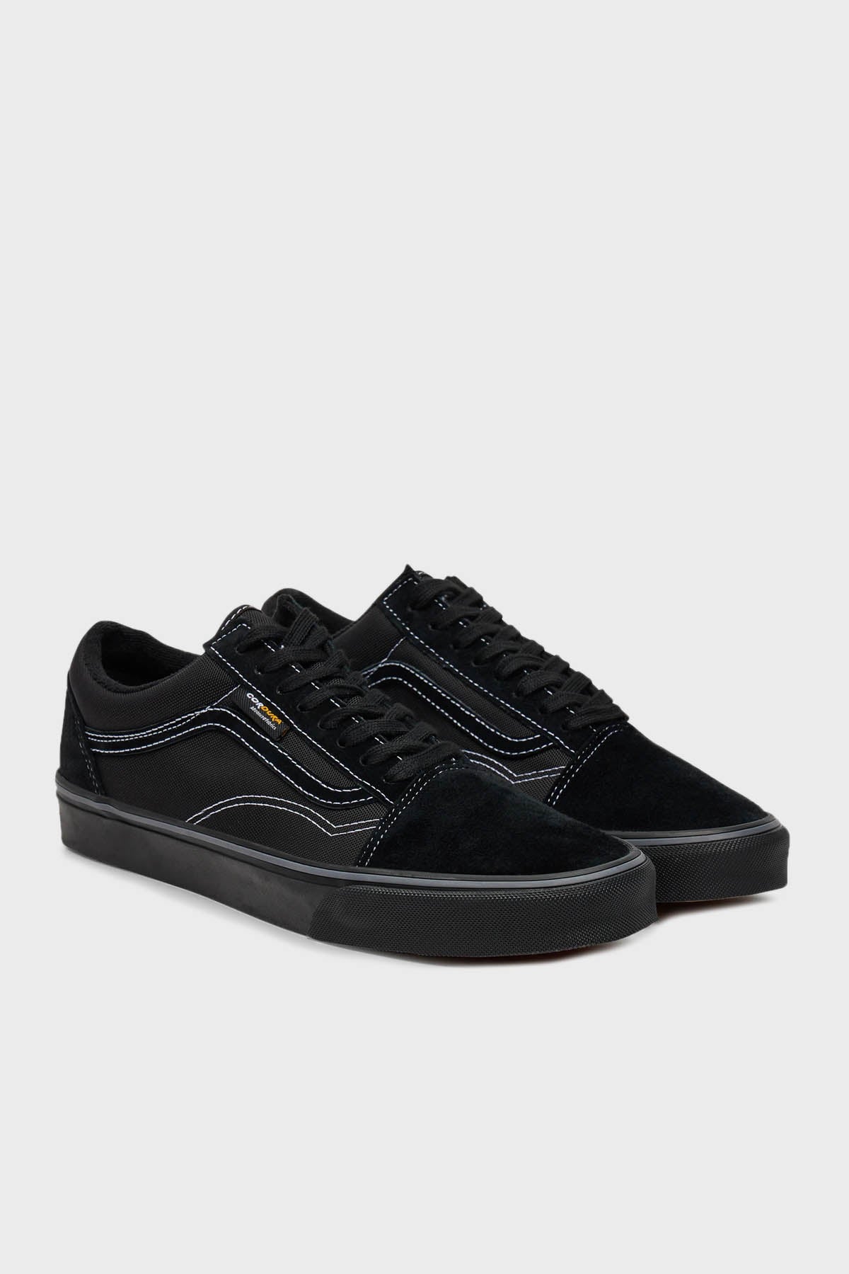 Vans Old Skool Logolu Süet Senaker Unisex Ayakkabı VN000CT8BM81 SİYAH