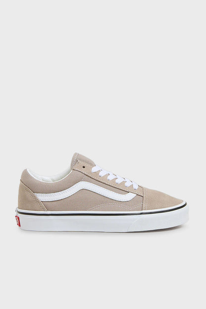 Vans Old Skool Logolu Süet Sneaker Unisex Ayakkabı VN000CT8HCZ1 BEJ