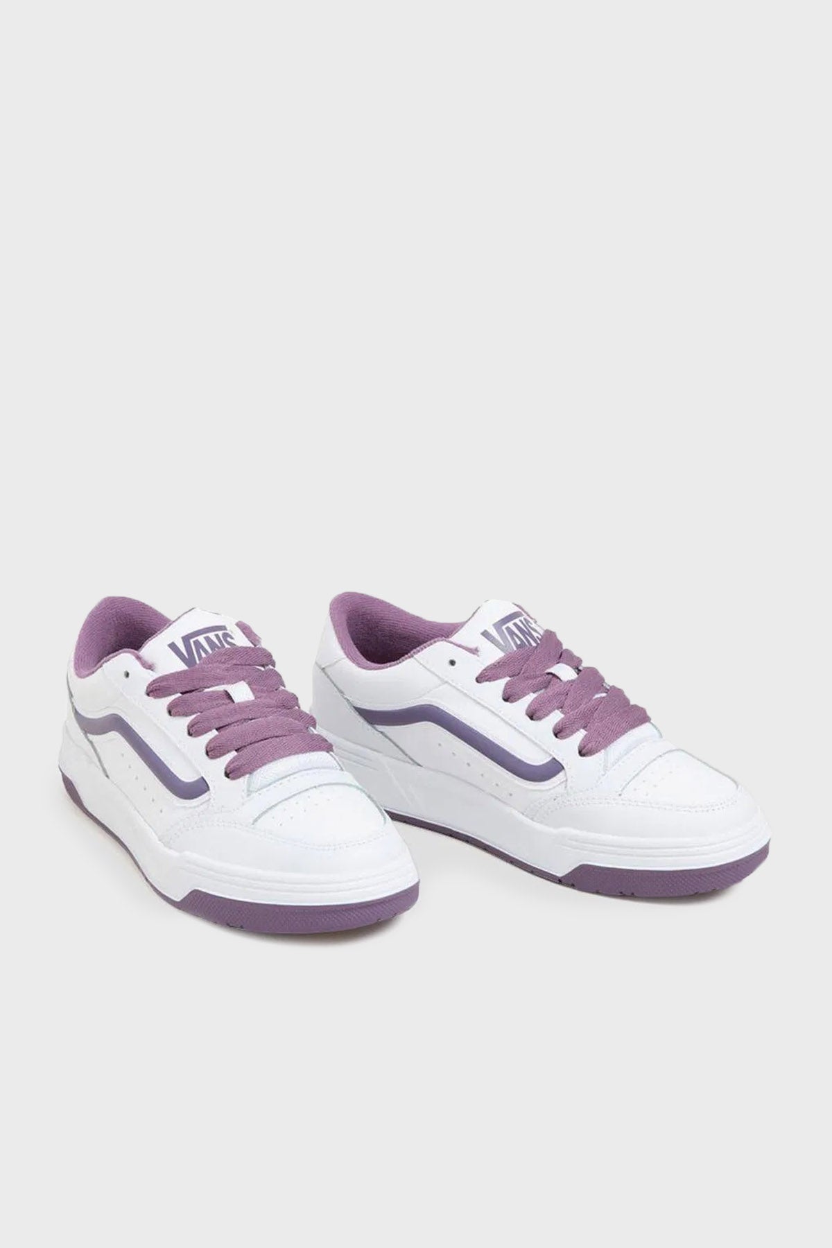 Vans Hylane Logolu Sneaker Unisex Ayakkabı VN000D1JPRP1 BEYAZ-MOR