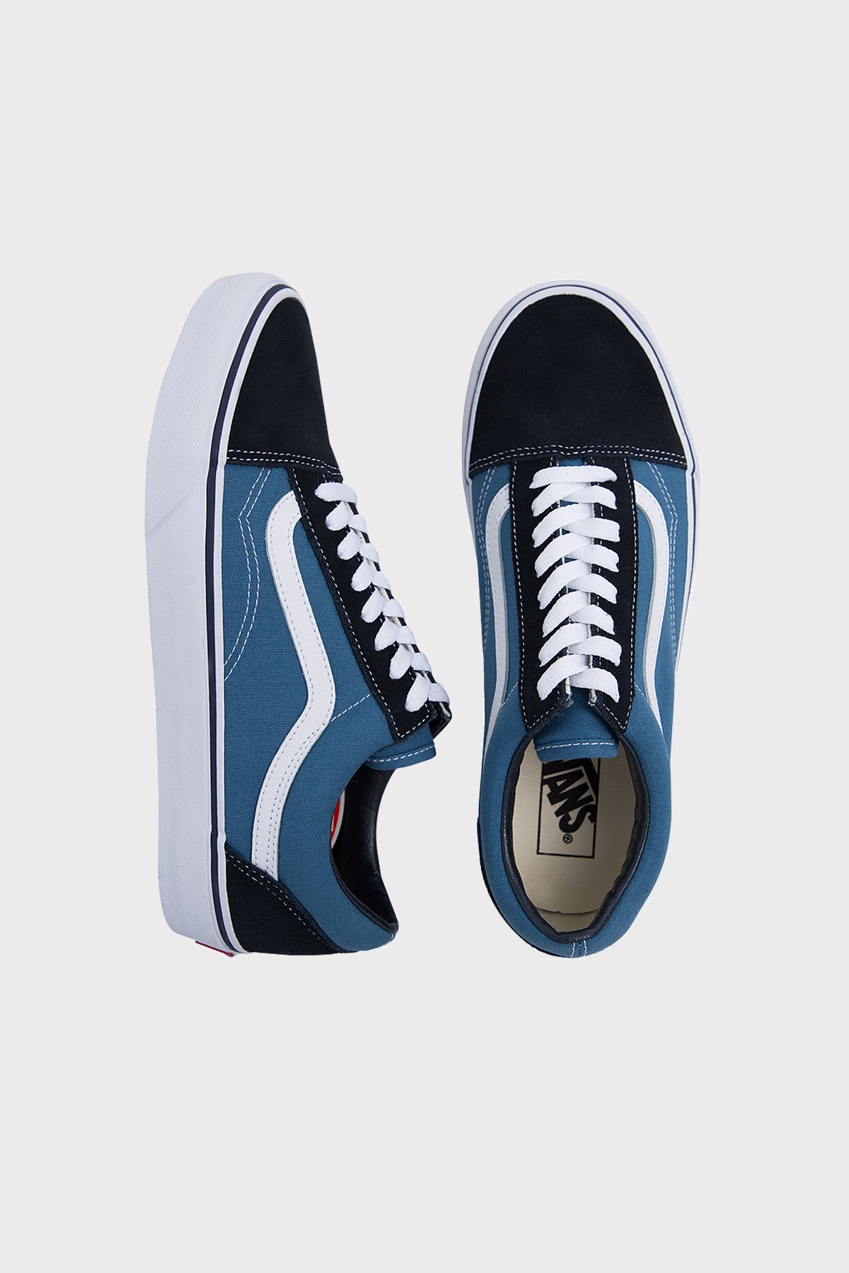 Vans Old Skool Unisex Ayakkabı VN000D3HNVY1 LACİVERT-MAVİ