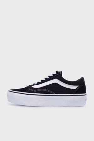 Vans Ua Old Skool Platform Sneaker Unisex Ayakkabı VN0A3B3UY281 SİYAH-BEYAZ