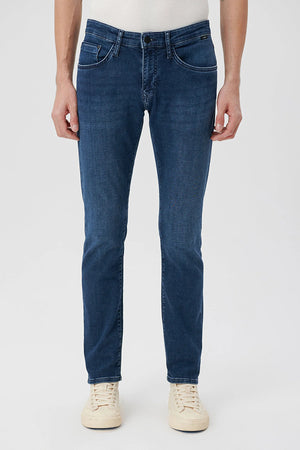 Mavi Marcus Slim Straight Normal Bel Daralan Paça Jeans Erkek Kot Pantolon 0035182162 KOYU MAVİ