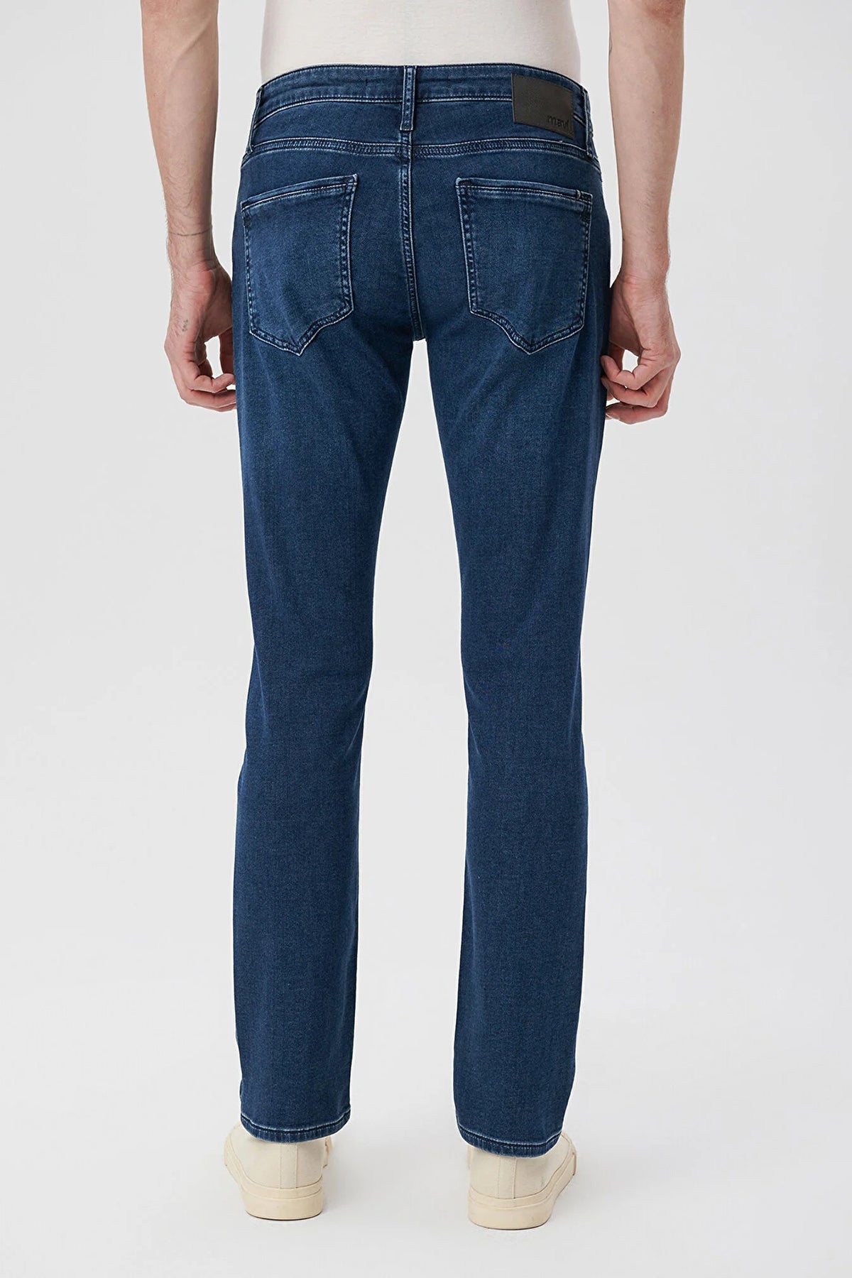 Mavi Marcus Slim Straight Normal Bel Daralan Paça Jeans Erkek Kot Pantolon 0035182162 KOYU MAVİ