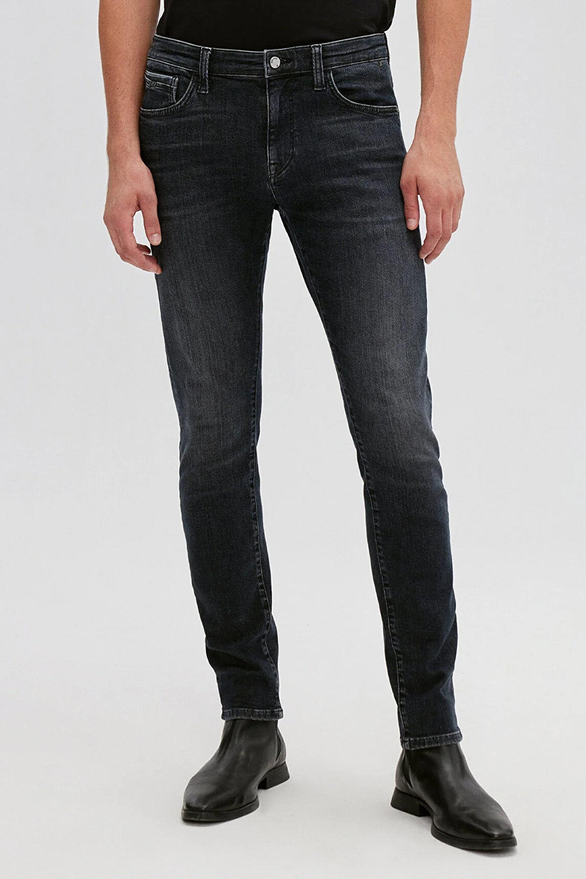 Mavi James Skinny Fit Dar Paça Jeans Erkek Kot Pantolon 0042485215 FÜME