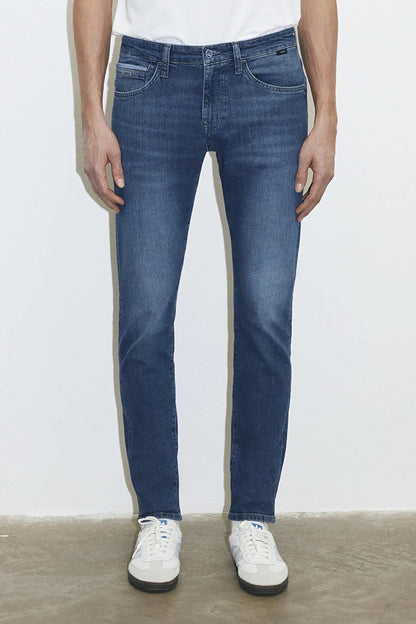 Mavi Skinny Fit Dar Paça James Jeans Erkek Kot Pantolon 0042486533 MAVİ