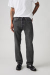 Levi's 501 Pamuklu Straight Fit Normal Bel Düz Paça Jeans Erkek Kot Pantolon 00501-3371 KOYU GRİ