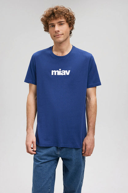 Mavi Pamuklu Regular Fit Bisiklet Yaka Erkek T Shirt 067153-70722 SAKS