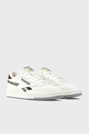 Reebok Club C Revenge Vıntage Hakiki Deri Sneaker Erkek Ayakkabı 100074206 KIRIK BEYAZ