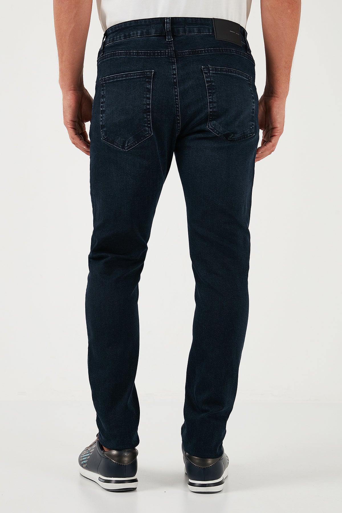 Buratti Pamuklu Normal Bel Slim Fit Dar Paça Jeans Erkek Kot Pantolon 1120S03NAPOLI LACİVERT