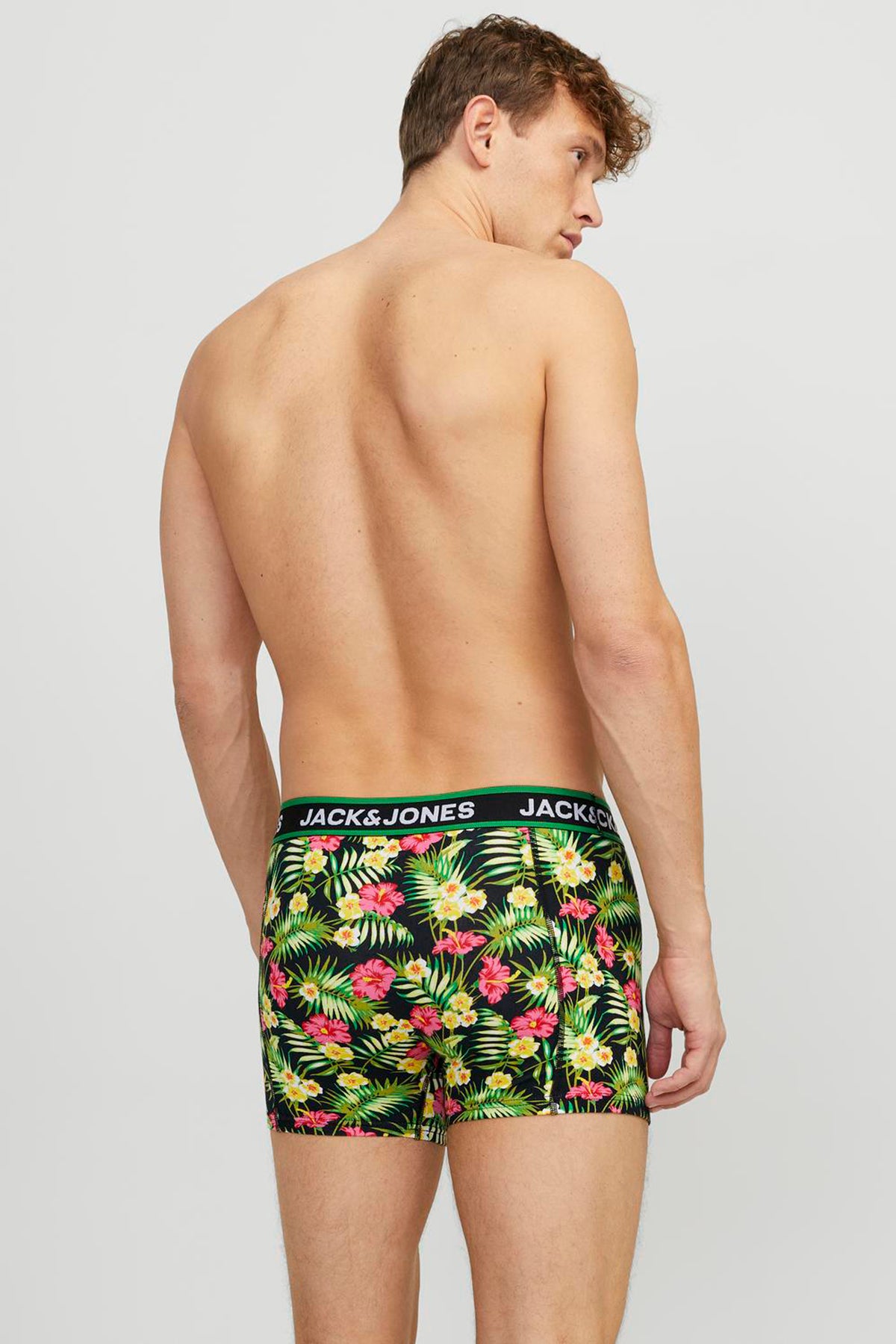 Jack & Jones Additionals Jacpink Pamuklu Streç 3 Pack Erkek Boxer 12250612 SİYAH