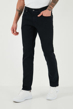 Buratti Normal Bel Regular Fit Boru Paça Jeans Erkek Kot Pantolon 2210J117PARMA LACİVERT