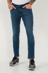 Buratti Pamuklu Regular Fit Normal Bel Boru Paça Jeans Erkek Kot Pantolon 2212S18PARMA LACİVERT