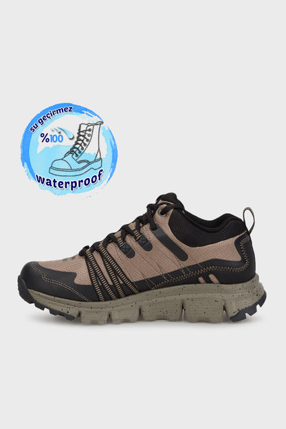 Skechers Summits Logolu Su Geçirmez Outdoor Erkek Ayakkabı 237701 TNBK BEJ-SİYAH