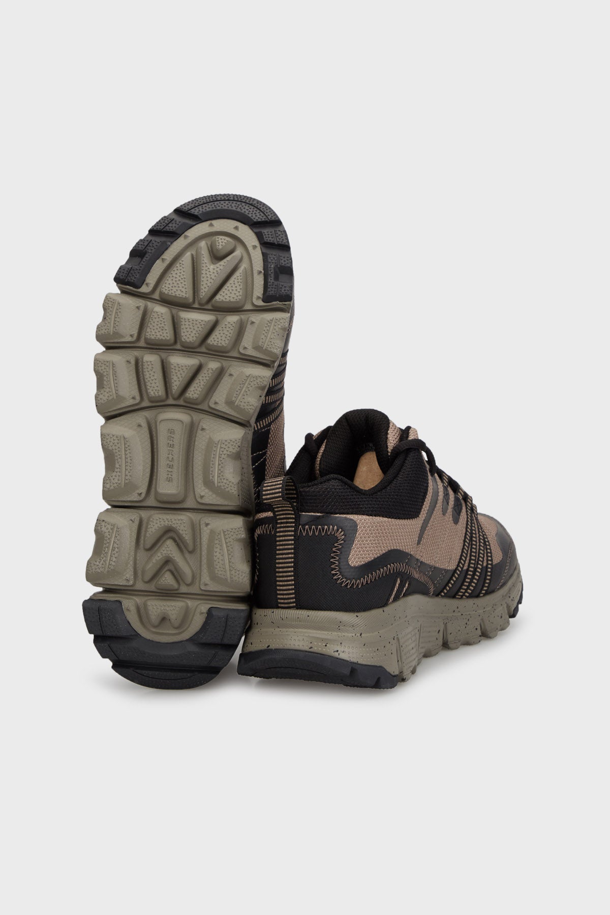 Skechers Summits Logolu Su Geçirmez Outdoor Erkek Ayakkabı 237701 TNBK BEJ-SİYAH