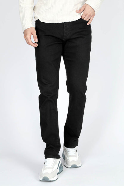 Lee Cooper Jack Streç Pamuklu Slim Fit Normal Bel Boru Paça Jeans Erkek Kot Pantolon 251 LCM 121024 DN0199 SİYAH