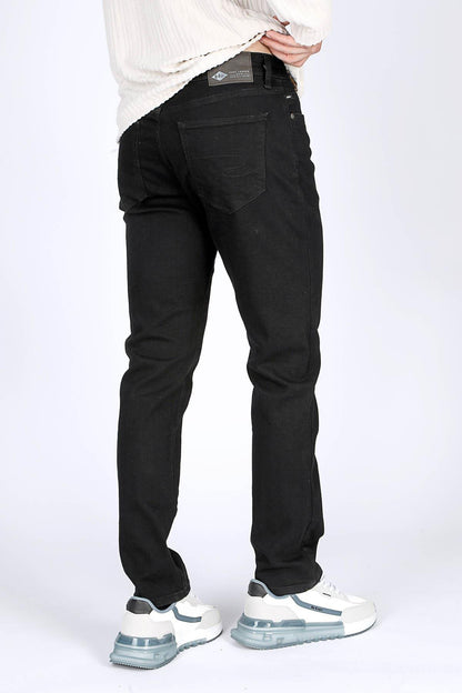 Lee Cooper Jack Streç Pamuklu Slim Fit Normal Bel Boru Paça Jeans Erkek Kot Pantolon 251 LCM 121024 DN0199 SİYAH