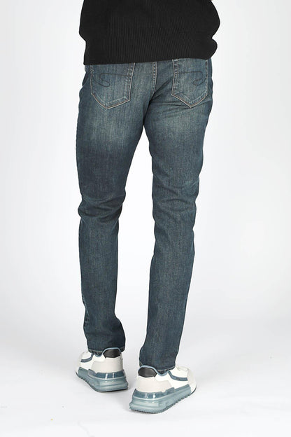 Lee Cooper Jack Streç Pamuklu Slim Fit Normal Bel Düz Paça Jeans Erkek Kot Pantolon 251 LCM 121031 DN2118 LACİVERT