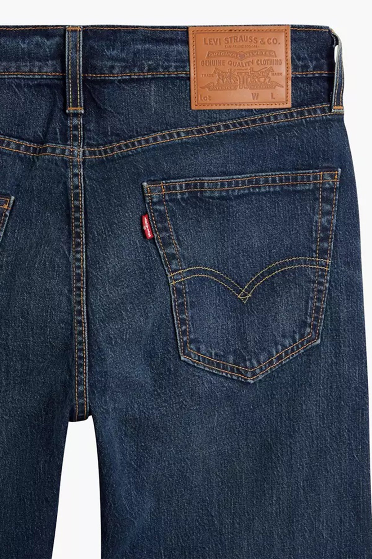 Levi's 502 Regular Fit Normal Bel Düz Paça Jeans Erkek Kot Pantolon 29507-1294 LACİVERT