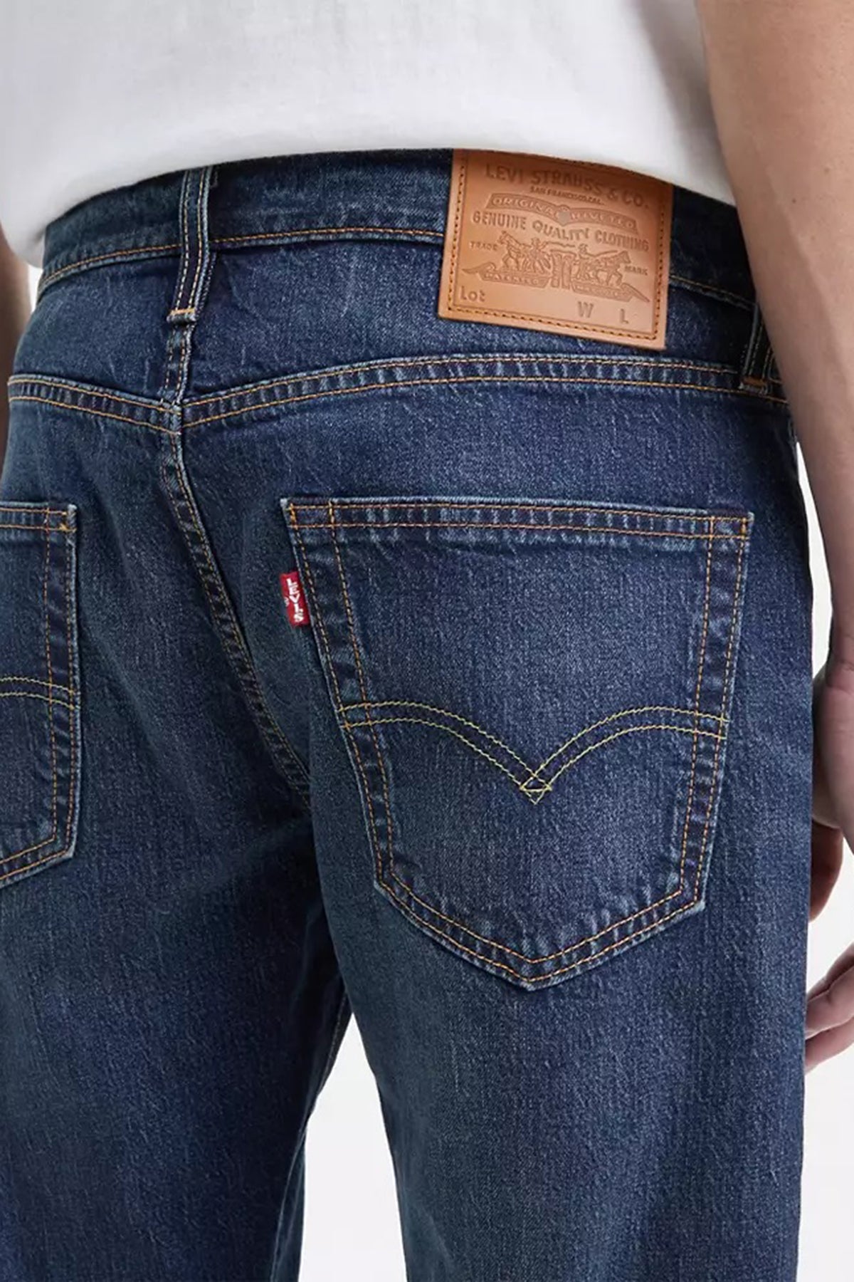 Levi's 502 Regular Fit Normal Bel Düz Paça Jeans Erkek Kot Pantolon 29507-1294 LACİVERT