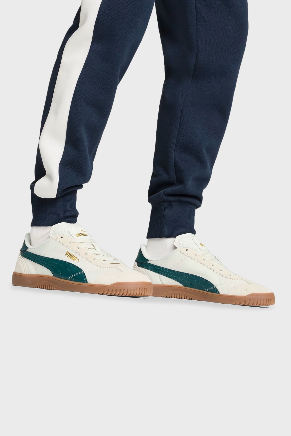 Puma Club 5v5 Lux Og Logolu Sneaker Erkek Ayakkabı 39745003 BEJ-YEŞİL