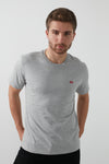 Levi's Pamuklu Regular Fit Bisiklet Yaka Erkek T Shirt 56809-0057 AÇIK GRİ