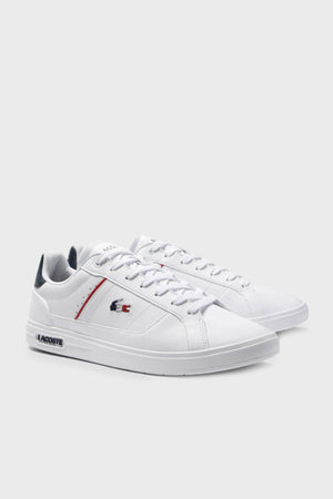 Lacoste Deri Sneaker Erkek Ayakkabı 745SMA0117 407 BEYAZ