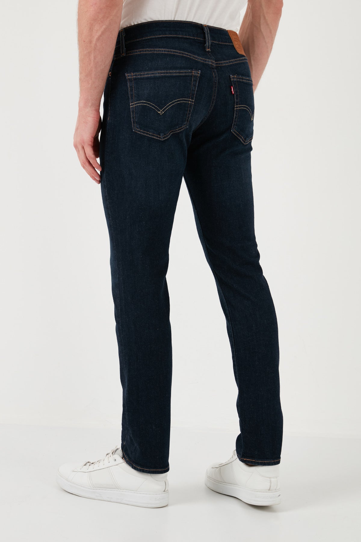 Levi's LSE 511 Normal Bel Slim Fit Dar Paça Jeans Erkek Kot Pantolon A2081-0000 LACİVERT