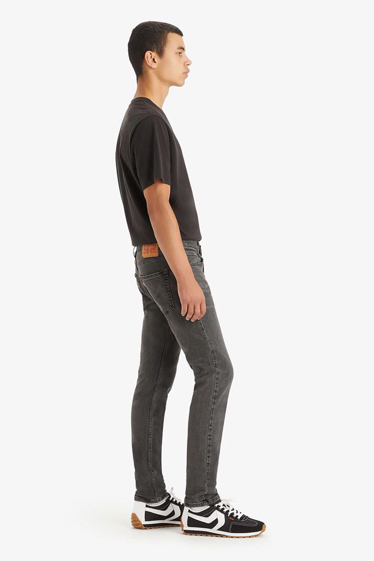 Levi's LSE 512 Streç Pamuklu Slim Tapered Fit Jeans Erkek Kot Pantolon A2087-0034 GRİ