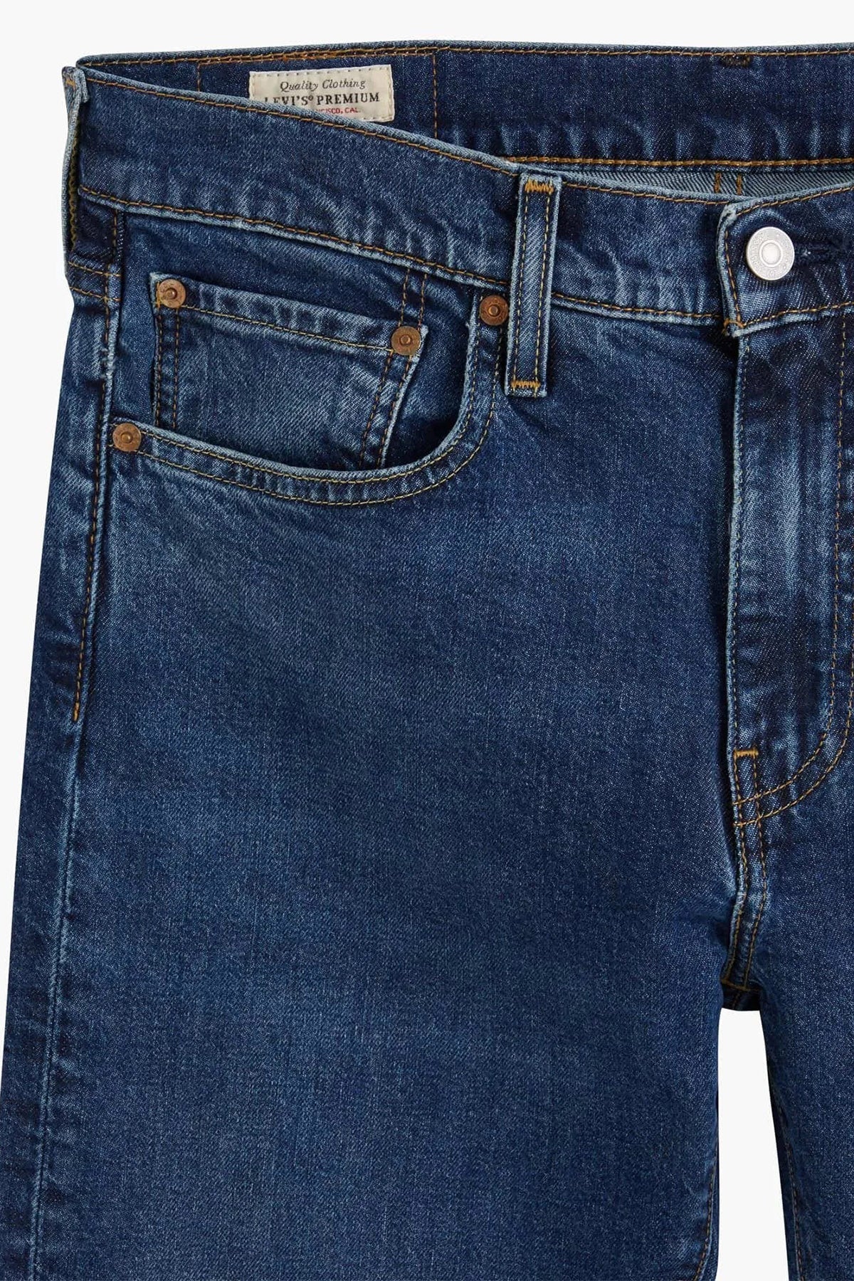 Levi's 512 Streç Pamuklu Slim Tapered Fit Jeans Erkek Kot Pantolon A2087-0067 LACİVERT