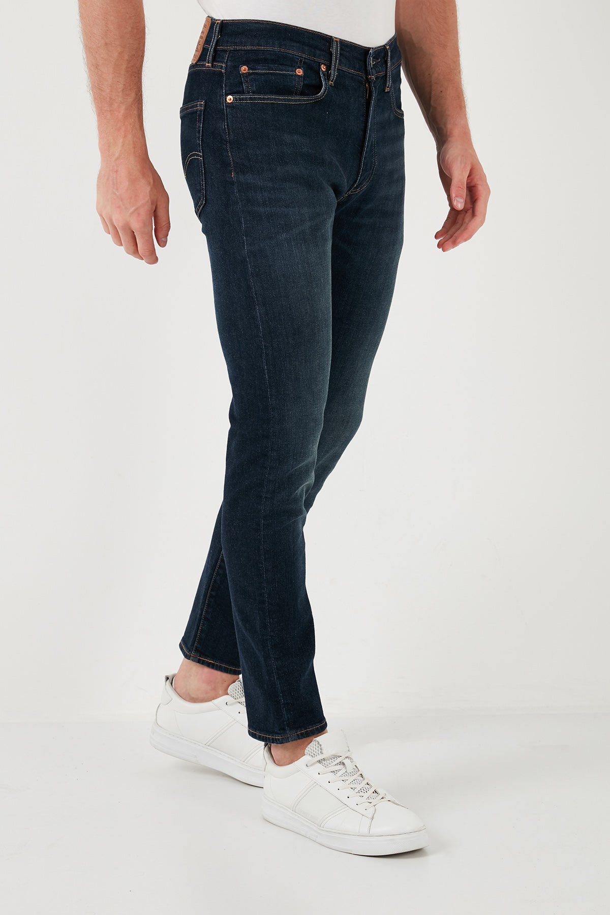 Levi's LSE 502 Normal Bel Tapered Fit Jeans Erkek Kot Pantolon A2088-0000 LACİVERT