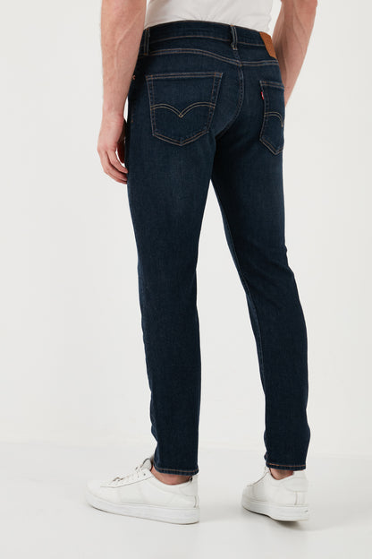 Levi's LSE 502 Normal Bel Tapered Fit Jeans Erkek Kot Pantolon A2088-0000 LACİVERT