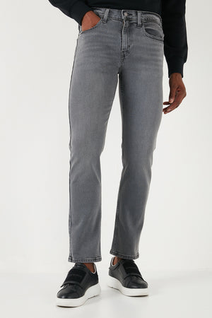 Levi's LSE 502 Pamuklu Regular Fit Normal Bel Düz Paça Jeans Erkek Kot Pantolon A2088-0025 GRİ