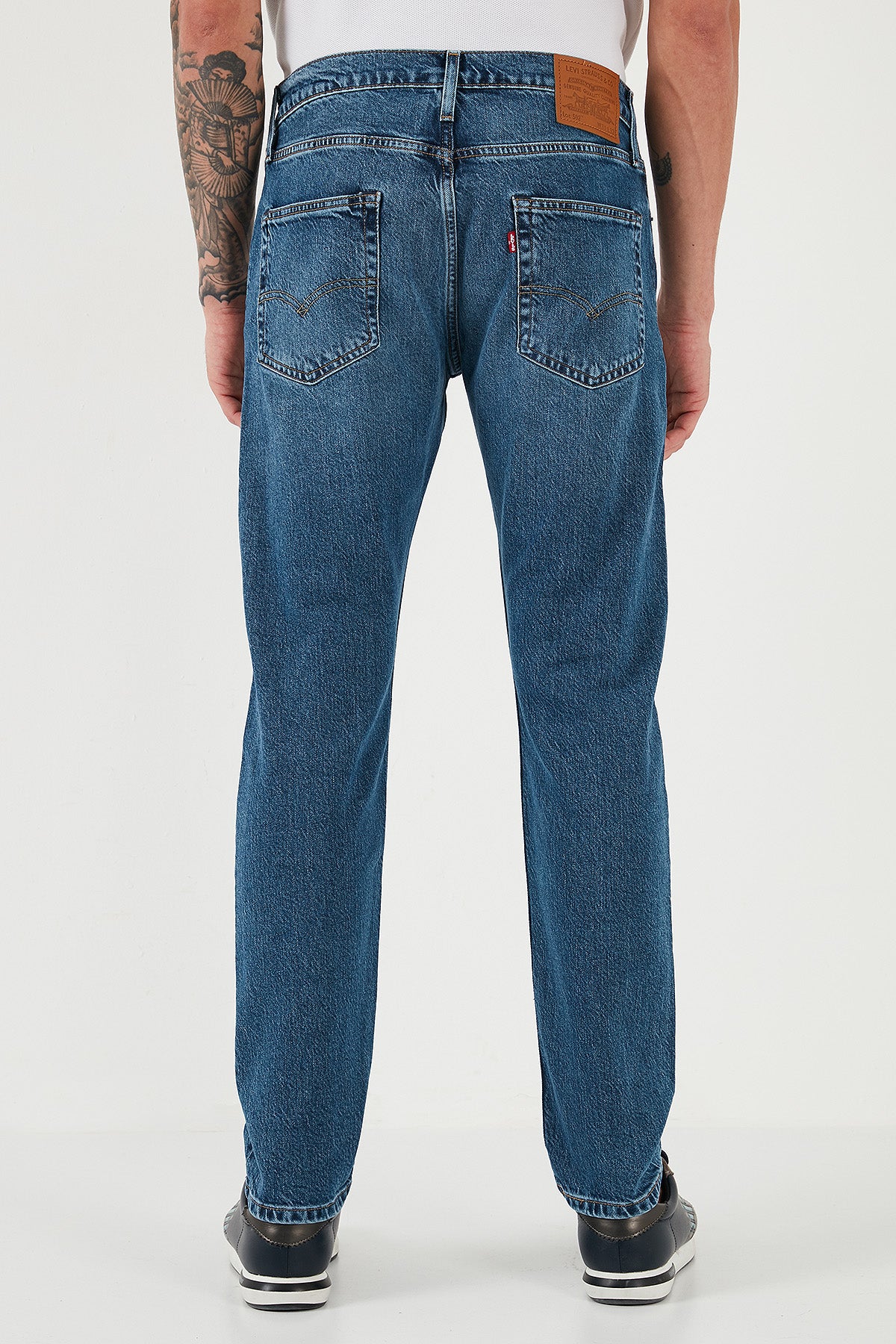 Levi's LSE 502 Regular Tapered Normal Bel Jeans Erkek Kot Pantolon A2088-0033 MAVİ