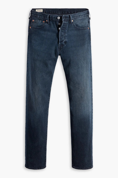 Levi's 501 % 100 Pamuklu Slim Fit Boru Paça Jeans Erkek Kot Pantolon A7735-0011 KOYU LACIVERT