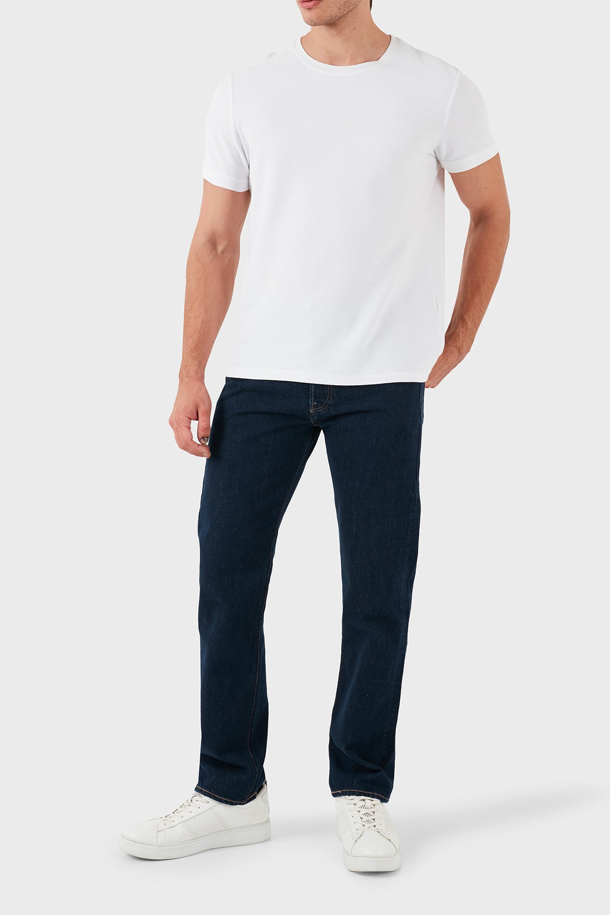 Levi's 501 % 100 Pamuklu Slim Fit Boru Paça Jeans Erkek Kot Pantolon A7735-0015 LACİVERT