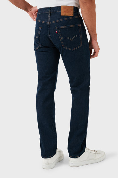 Levi's 501 % 100 Pamuklu Slim Fit Boru Paça Jeans Erkek Kot Pantolon A7735-0015 LACİVERT