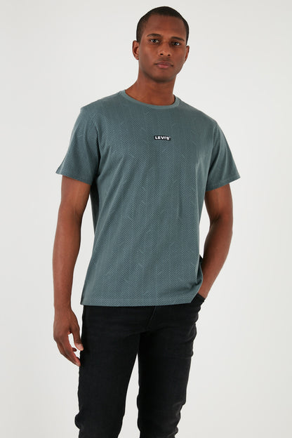 Levi's Pamuklu Relaxed Fit Erkek T Shirt A7772-0001 HAKİ