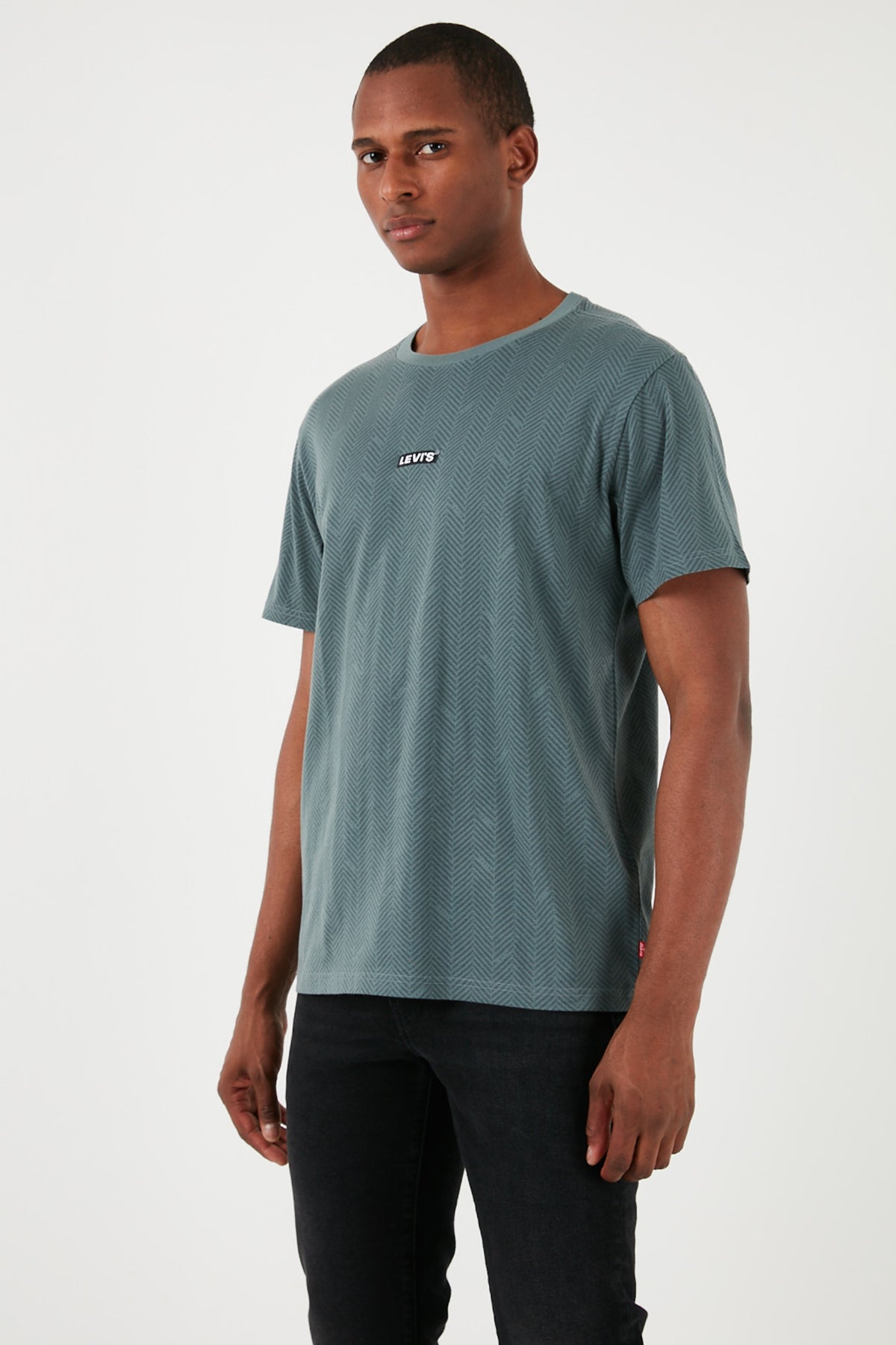 Levi's Pamuklu Relaxed Fit Erkek T Shirt A7772-0001 HAKİ