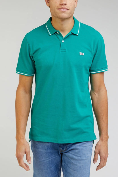 Lee % 100 Pamuk Slim Fit Düğmeli Erkek Polo T Shirt L61ARLA12 BENETTON