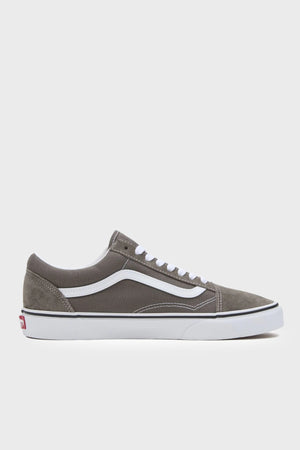 Vans Old Skool Süet Sneaker Erkek Ayakkabı VN0005UF9JC1 GRİ