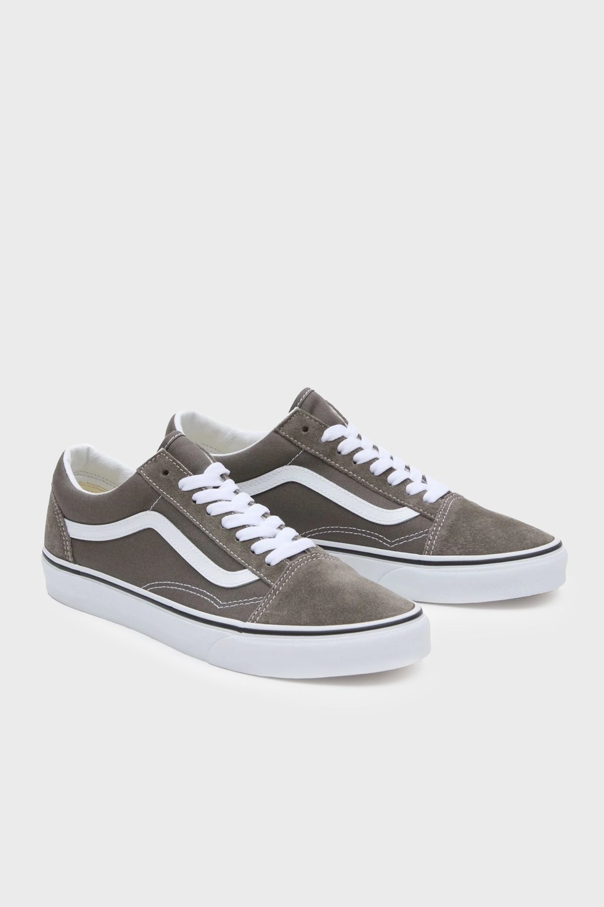 Vans Old Skool Süet Sneaker Erkek Ayakkabı VN0005UF9JC1 GRİ