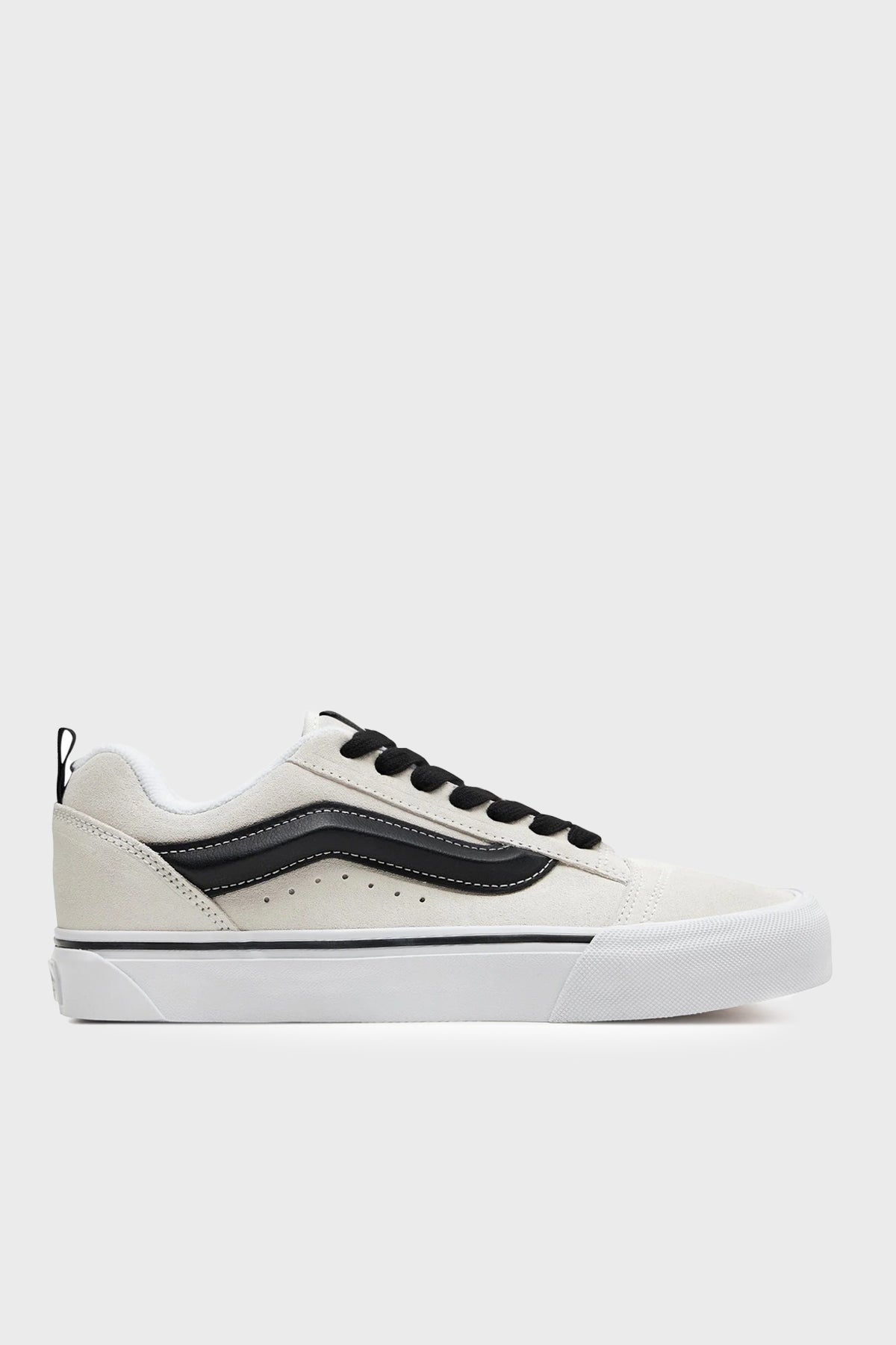 Vans Knu Skool Sneaker Erkek Ayakkabı VN0009QCYB21 BEYAZ-SİYAH