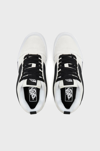 Vans Knu Skool Sneaker Erkek Ayakkabı VN0009QCYB21 BEYAZ-SİYAH