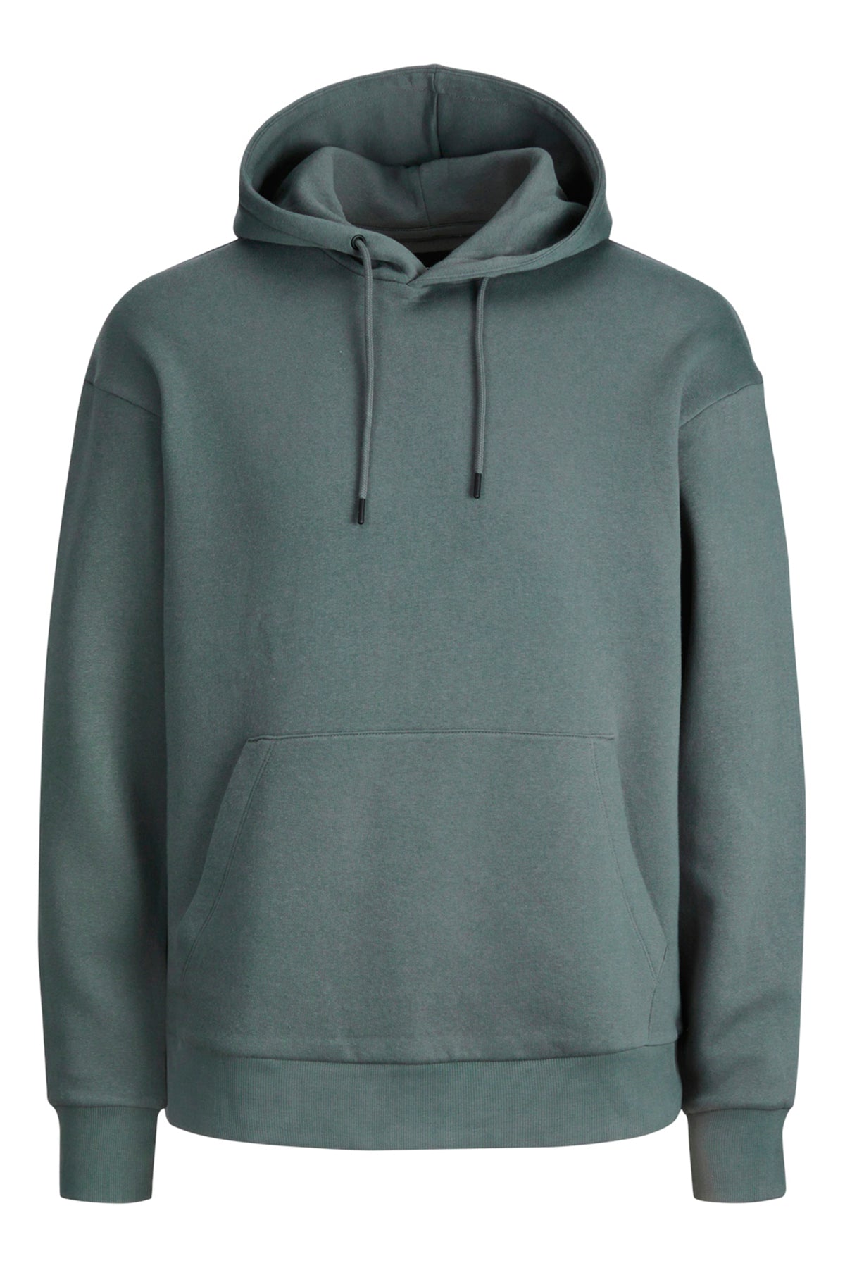 Jack & Jones Essentials Jjestar Pamuklu Kapüşonlu Erkek Sweat 12208157 HAKİ