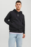 Jack & Jones Essentials Jjecosmo Kapüşonlu Regular Fit Erkek Sweat 12233979 SİYAH