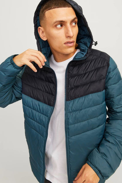 Jack & Jones Essentials Jjesprint Comfort Fit Ayarlanabilir Kapüşonlu Erkek Mont 12258441 PETROL