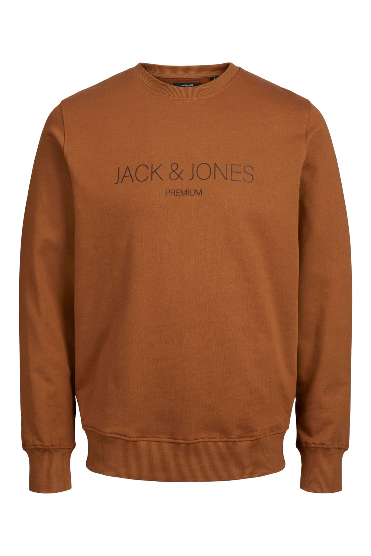 Jack & Jones Premium Pamuklu Jprblajared Erkek Sweat 12261873 KAHVE