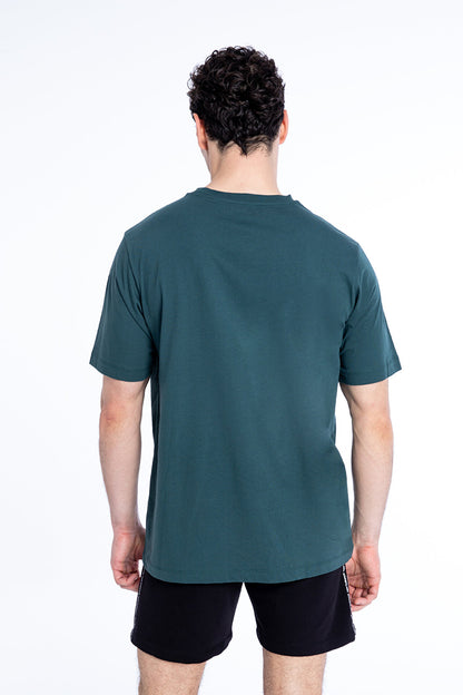 New Balance NB Unisex Lifesyle Relaxed Fit T Shirt UNT1311 PNE YEŞİL